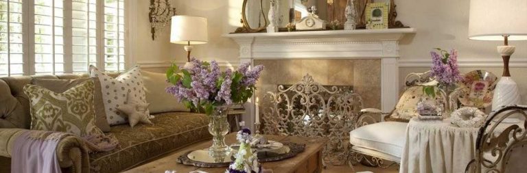 como criar uma decoracao shabby chic
