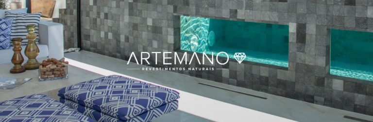 revestimento pedra hitam aplicado em projeto da artemano