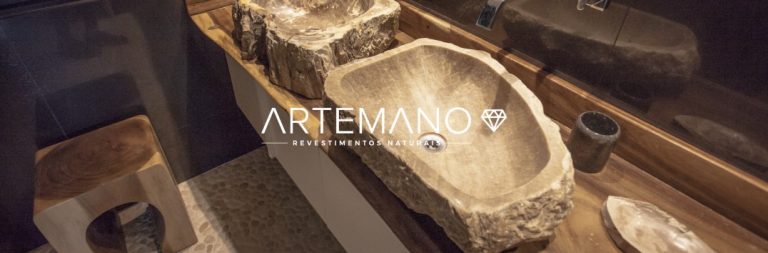 veja alguns projetos incriveis com revestimento para lavabo artemano
