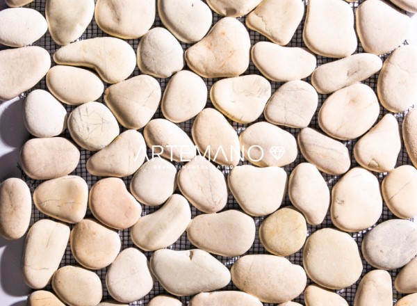 seixo telado branco artemano